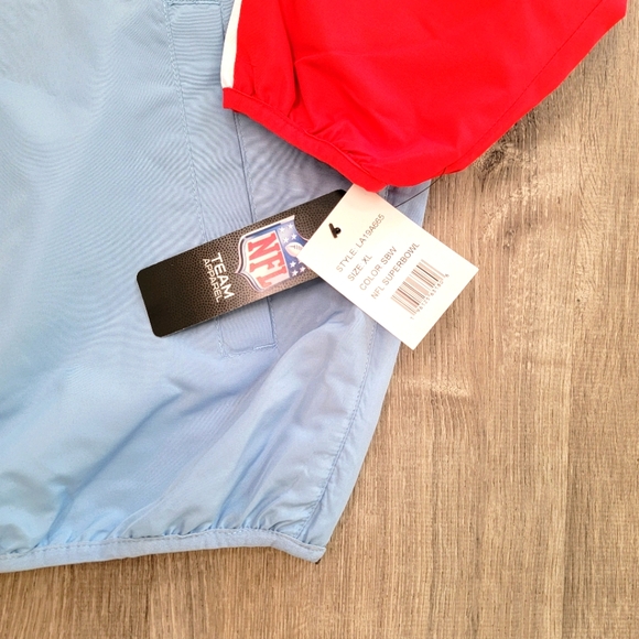 BRAND NEW NFL APPAREL Los Angeles Rams 2022 Superbowl Pullover Men's Size XL - Picture 4 of 6